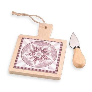 Tagliere ceramica base legno Fantin Argenti