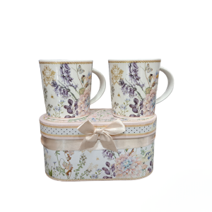 Set 2 mug peonia Fantin Argenti