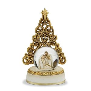 Sfera natalizia albero oro