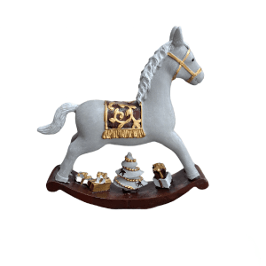 Cavalluccio a dondolo anticato